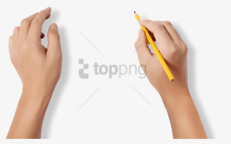 Pen In Hand Png - Hand With Pen Png, Transparent Png, Free Download