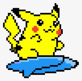 Surfing Pikachu Png, Transparent Png, Free Download