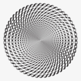 Prismatic Intertwined Circle Vortex 6 No Background - Finger Print Black And White, HD Png Download, Free Download