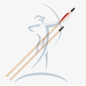 Big Tradition Wooden Arrow Junior - Longbow, HD Png Download, Free Download