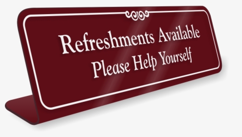 Help Yourself With Refreshments, HD Png Download, Free Download
