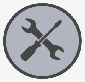 Utilitiesicon-01 - Tools Black And White, HD Png Download, Free Download