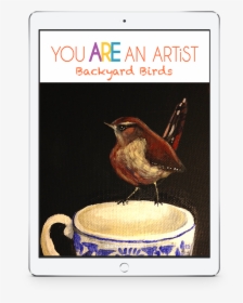 Enjoy Acrylics For As Little A Cost As Chalk Pastels - Carolina Wren, HD Png Download, Free Download