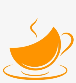 Coffee Cup Cafe Orange, HD Png Download, Free Download