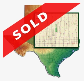 Reeves County Tomahawk Ri Sold - Texas Maps Simon Oil And Gas, HD Png Download, Free Download