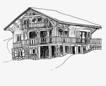 Morzine Ski Chalet Le Roc Soleil Tgski - House, HD Png Download, Free Download