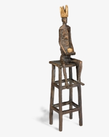 Bronzefigur Kleiner König Von Marianne Mostert - Chiavari Chair, HD Png Download, Free Download