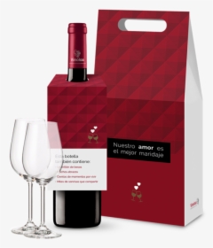 Botellas De Vino Personalizadas Para Cualquier Ocasión - Wine Glass, HD Png Download, Free Download