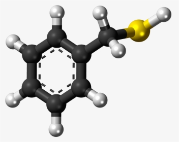 Benzyl Mercaptan 3d Balls - Molecule, HD Png Download, Free Download
