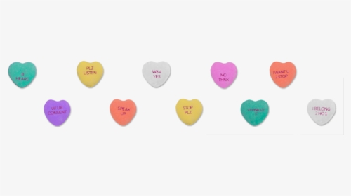 10 Candy Heart Sayings, HD Png Download, Free Download