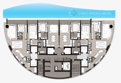 Banyan Tree Residence Riverside Bangkok Plan, HD Png Download, Free Download