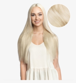 Luxy Hair Platinum Blonde , Png Download - Blond, Transparent Png, Free Download