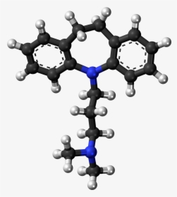 Imipramine 3d Balls - Raspberry Ketones Chemical Structure, HD Png Download, Free Download