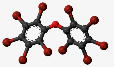 Decabromodiphenyl Ether 3d Ball , Png Download - Molecule, Transparent Png, Free Download