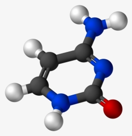 Cytosine 3d Balls - Adenine Ball And Stick Model, HD Png Download, Free Download