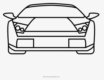 Murcielago Coloring Page - Hyundai I20 Coloring Pages, HD Png Download, Free Download