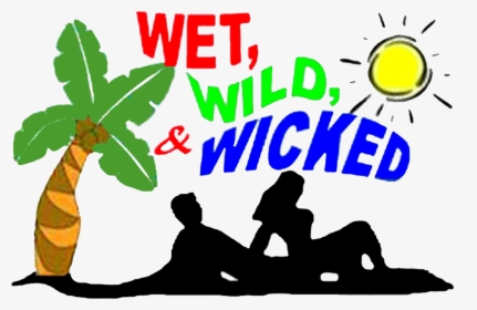 Wet Wild And Wicked Logo - Wacky Water Slidz, HD Png Download, Free Download