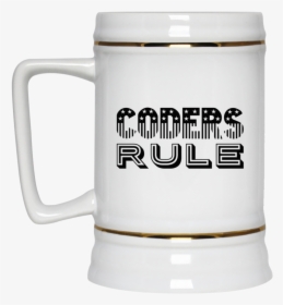 Coders Rule Beer Stein - Beer Stein, HD Png Download, Free Download