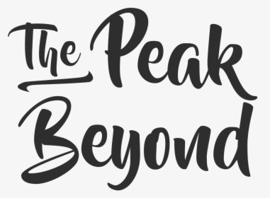 The Peak Beyond Interactive Displays - Calligraphy, HD Png Download, Free Download