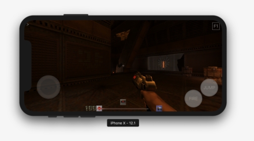 Schnapple"s Ios Port Of Quake 2 Features Onscreen Buttons - Gadget, HD Png Download, Free Download