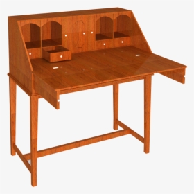 Desk With Folding Front3d View"  Class="mw 100 Mh 100 - Table De Dessouvidage, HD Png Download, Free Download