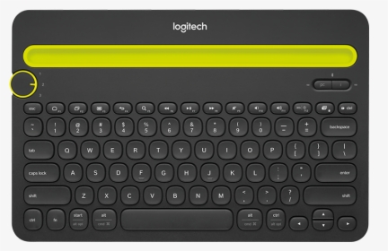 Logitech Bluetooth Multi Device Keyboard K480 Black, HD Png Download, Free Download