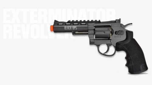 Exterminator Full Metal Revolver - Dan Wesson 8, HD Png Download, Free Download