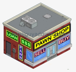 Quahog"s Pawn Shop - Pawn Shop Clipart Png, Transparent Png, Free Download