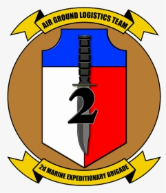 2nd Meb Insignia 01 - Camp Lejeune Marine Logo, HD Png Download, Free Download