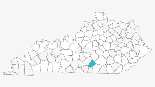 Map Of Kentucky Counties, HD Png Download, Free Download