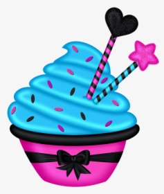Happy Birthday Cupcake Clipart, HD Png Download, Free Download