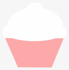 White Cupcake Clipart, HD Png Download, Free Download