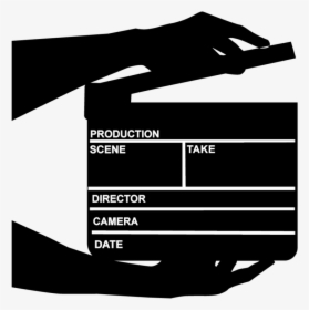Movie Clapper - Illustration, HD Png Download, Free Download