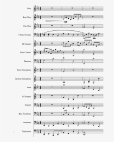 It's Raining Tacos Flute Sheet Music, HD Png Download, Free Download