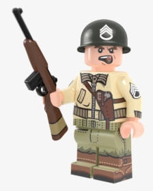 Wwii Us Sergeant - Figurine, HD Png Download, Free Download