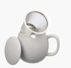 Camilla Tea Mug With Lid And Stainless Steel Infuser, - Cup, HD Png Download, Free Download