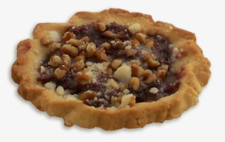 Cherry Pecan Shortbread Tart - Chocolate Chip Cookie, HD Png Download, Free Download
