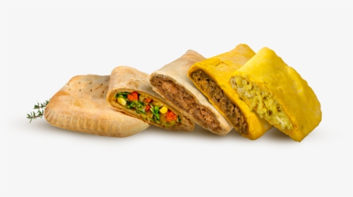 Different Jamaican Patties Stacked - Transparent Patties Jamaica, HD Png Download, Free Download