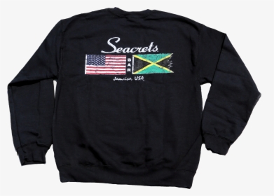 Distressed Flags Crewneck Sweatshirt-0 - Long-sleeved T-shirt, HD Png Download, Free Download