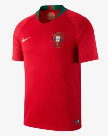 Nike Men"s Portugal 2018 Home Shirt By Podium 4 Sport - Camisola Da Seleção Portuguesa 2018, HD Png Download, Free Download