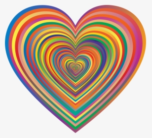 Heart,organ,symmetry - Coeur Coloré À Imprimer, HD Png Download, Free Download