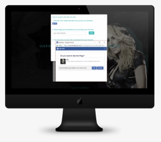 Pay With A Facebook Like - Computer Monitor, HD Png Download, Free Download