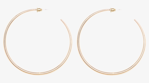 Super Hoop Earrings In Colour Gold Earth - Circle, HD Png Download, Free Download
