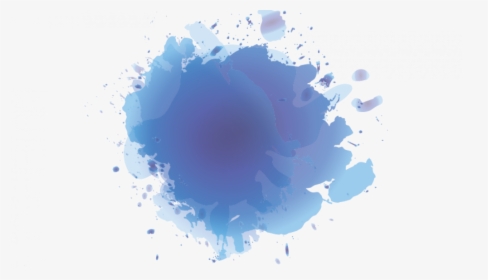 Splash Darkblue - Blue Paint Splash Png, Transparent Png, Free Download