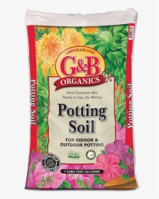 G&b Organics Potting Soil, HD Png Download, Free Download