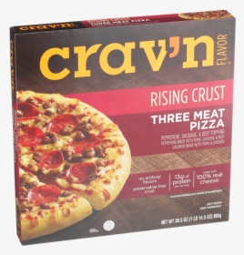 Crav N Flavor Pizza, HD Png Download, Free Download