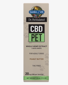 Garden Of Life Cbd Oil 50 Mg, HD Png Download, Free Download