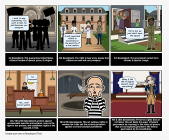 Bill Of Rights Storyboard, HD Png Download, Free Download