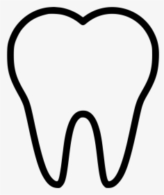 Tooth Teeth Dentist Dentistry Stomatology - Heart, HD Png Download, Free Download