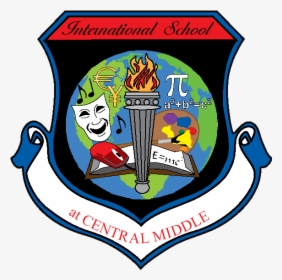 School Logo - Central Middle International School, HD Png Download, Free Download